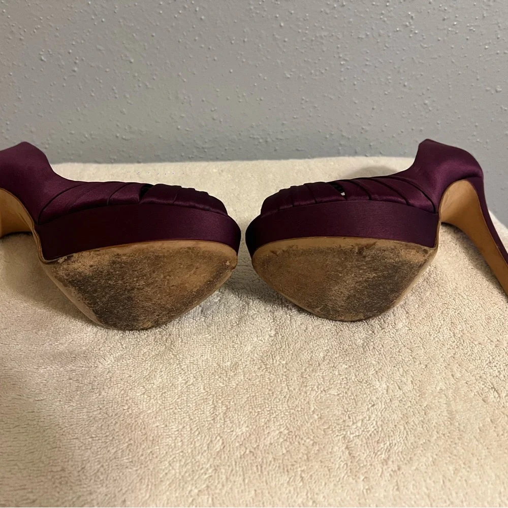 Dior platform pumps, stylish, Free People floral bottoms and Zara top included